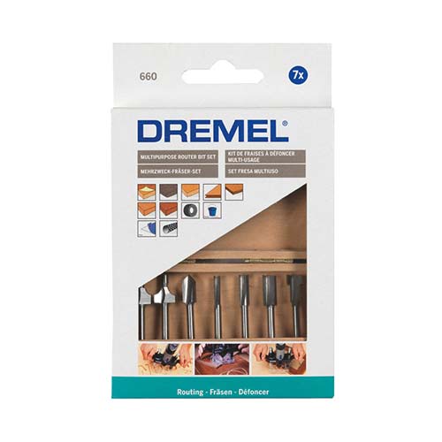 DREMEL® Multipurpose Router Bit Set Accessory Kits