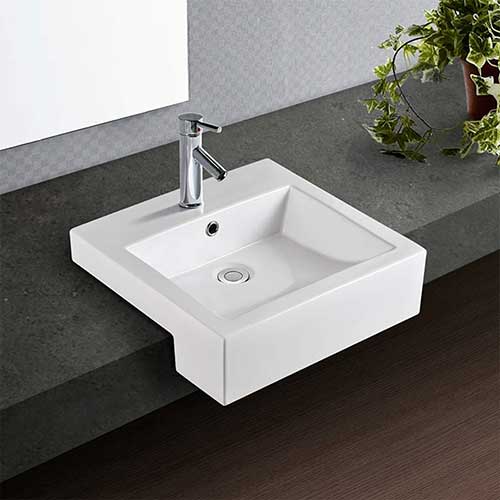 Semi-Recessed Vanity Basins – Livecopper