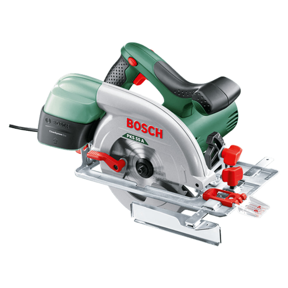 Bosch Green PKS 55 A Circular Saw 1200W