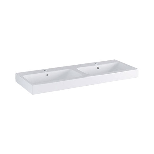 Geberit iCon Double Bowl Wall-Hung Basin