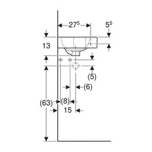 Load image into Gallery viewer, Geberit iCon Wall-Hung Corner Basin
