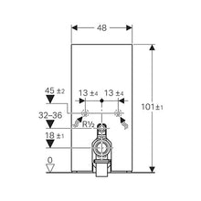 Load image into Gallery viewer, Geberit Monolith Sanitary Module for Floor-Standing Toilet 1010mm
