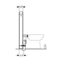 Load image into Gallery viewer, Geberit Monolith Plus for Floor-Standing Toilet 1010mm
