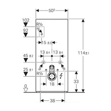 Load image into Gallery viewer, Geberit Monolith Plus for Wall-Hung Toilet 1140mm

