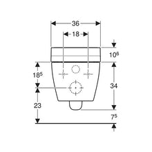 Load image into Gallery viewer, Geberit AquaClean Tuma Classic Wall-Hung Toilet - Alpine White
