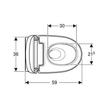 Load image into Gallery viewer, Geberit AquaClean Mera Comfort Wall-Hung Toilet
