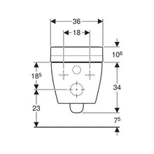 Load image into Gallery viewer, Geberit AquaClean Tuma Comfort Wall-Hung Toilet - Stainless Steel
