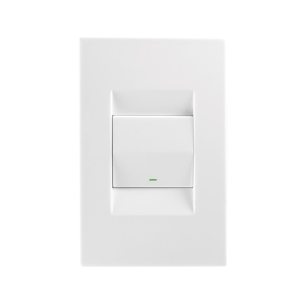 Crabtree Topaz 1 Lever Light Switch 2 x 4 - White