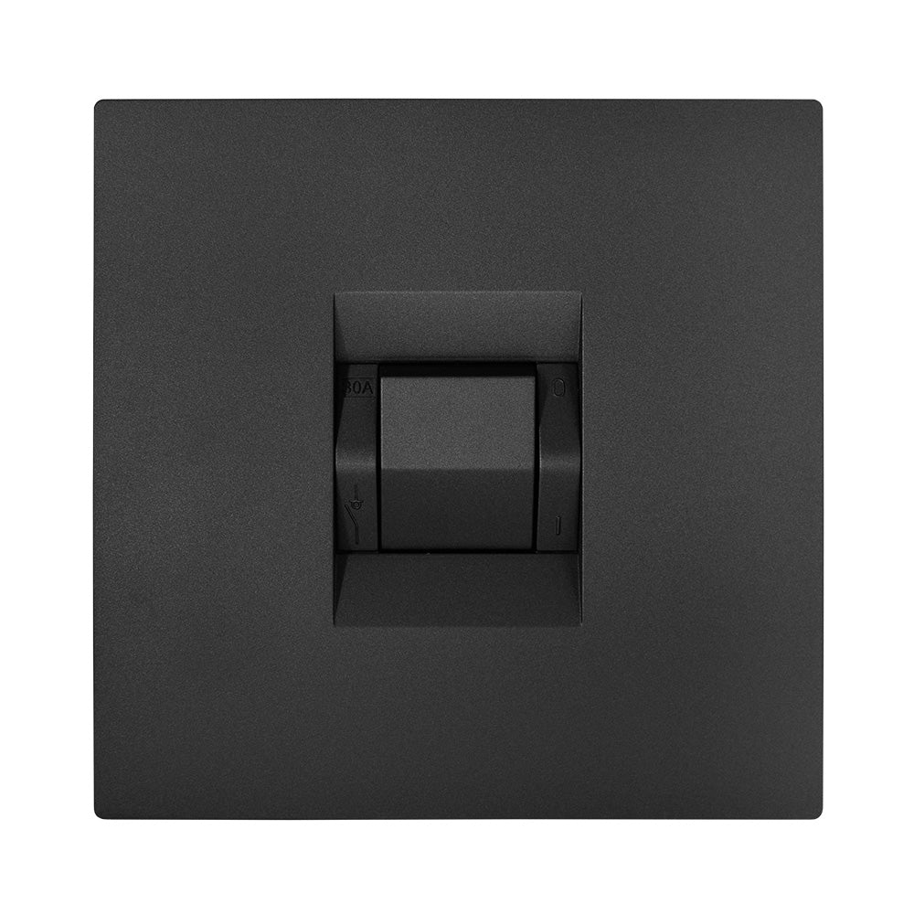 Crabtree Topaz Isolator Switch 2P 60A 4 x 4 - Graphite