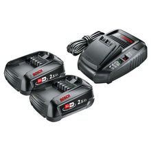 Load image into Gallery viewer, Bosch Green Charger and Batteries Starter Kit 2x 2.5Ah with AL 1830 CV
