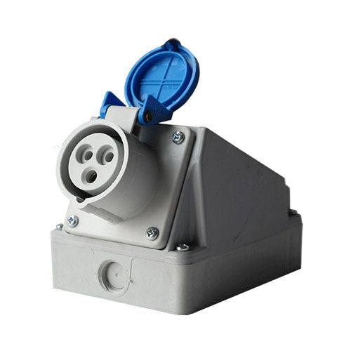 Tradeprice Industrial Socket 16A 3P - Splash Proof