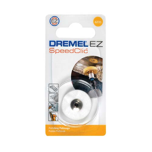 DREMEL® EZ SpeedClic Polishing Cloth Wheel 423S