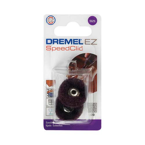 DREMEL® EZ SpeedClic Finishing Abrasive Buffs 512S