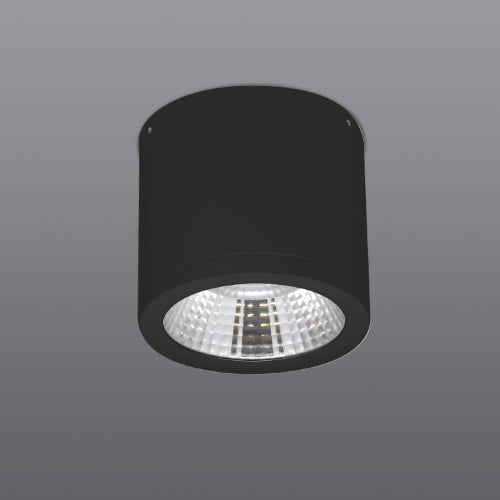 Spazio Portico Slim 25W 3030lm 24° Downlight - Black