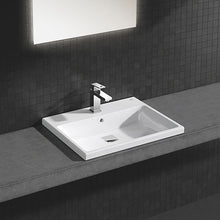 Load image into Gallery viewer, GROHE Cube Ceramic Drop-In Vanity Basin
