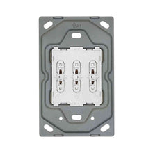 Load image into Gallery viewer, VETi 3 3 Lever 2 Way Light &amp; Double Dimmer Switch Yoke 4 x 2
