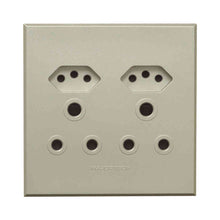 Load image into Gallery viewer, VETi 3 Double RSA &amp; Slimline Combo Unswitched Socket 4 x 4
