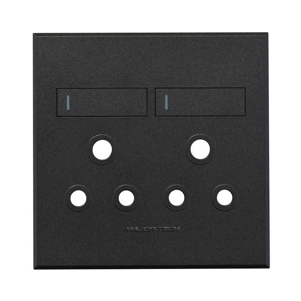 VETi 3 Double RSA Socket Cover Plate 4 x 4