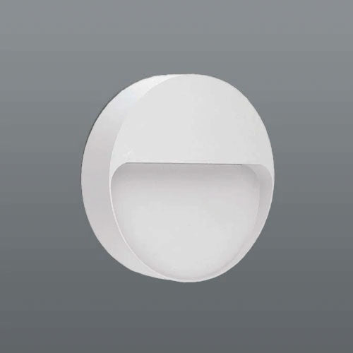 Spazio Intake Round LED Wall Light - Cool White