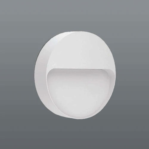 Spazio Intake Round LED Wall Light - Warm White