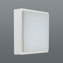 Load image into Gallery viewer, Spazio Kwele Plastic LED Exterior Bulkhead - White
