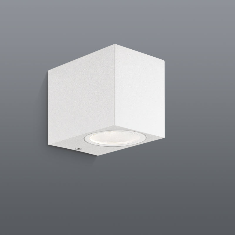 Spazio Block 1 Light Square 10W Wall Light