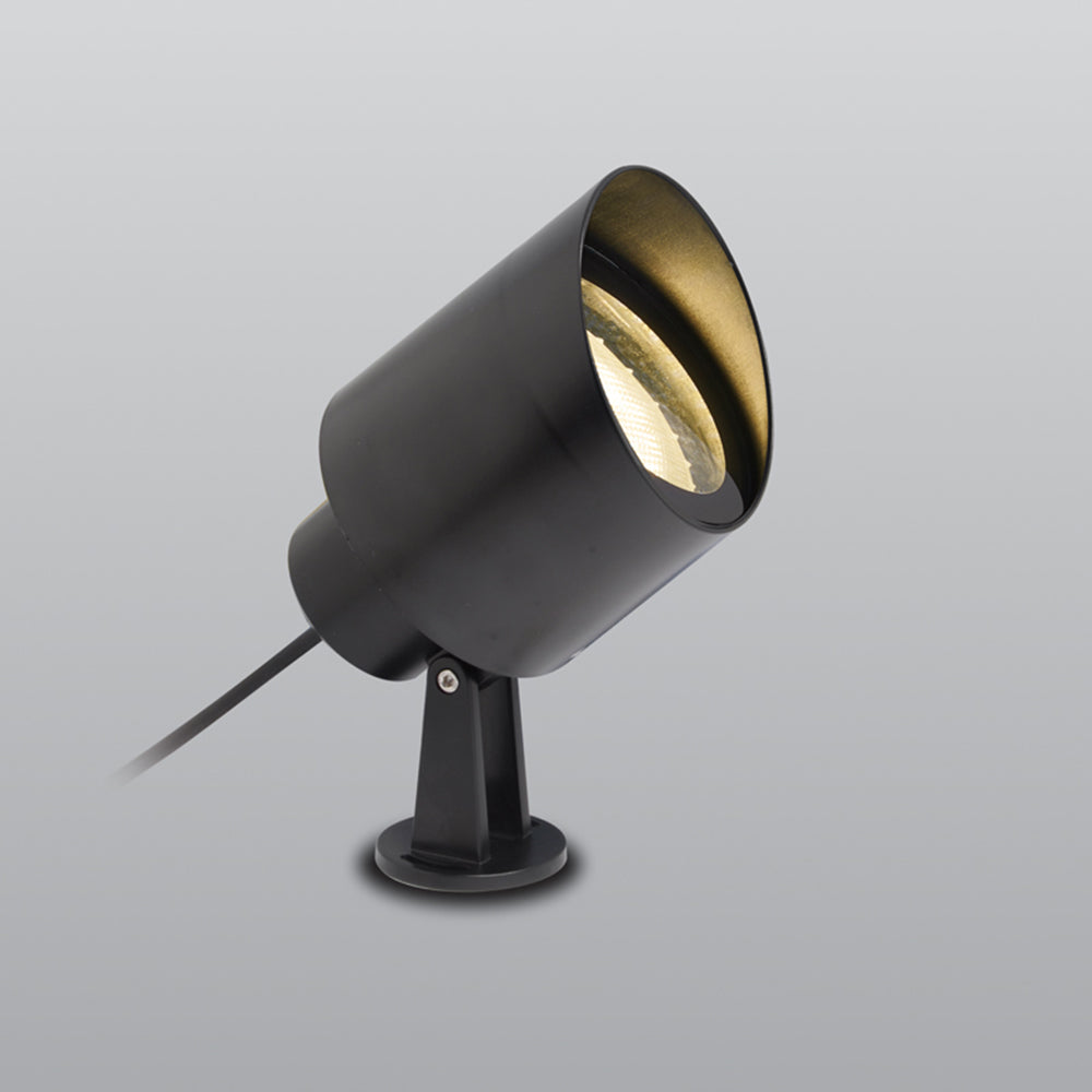 Spazio Sky Surface Gu10 Wall Light 7.5W - Black