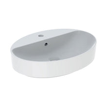 Load image into Gallery viewer, Geberit VariForm Oval Counter Top Vanity Basin with Tap Hole Bench
