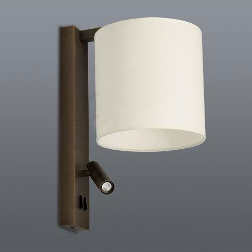 Spazio Saxon Wall Light with LED Reading Light