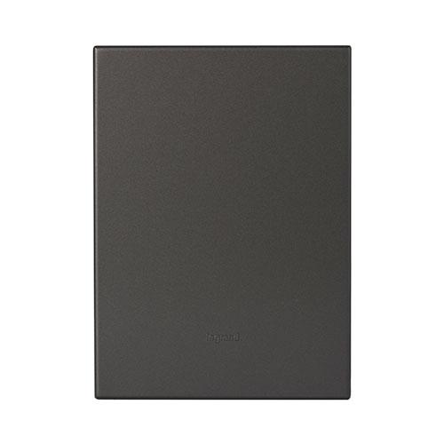 Legrand Arteor Cover Plate Blank 4 x 2 - Magnesium