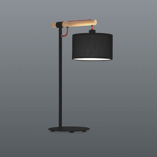 Spazio Langham Table Lamp - Black