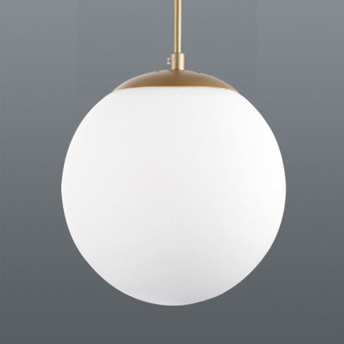 Spazio Globe Sand Gold Pendant 400mm