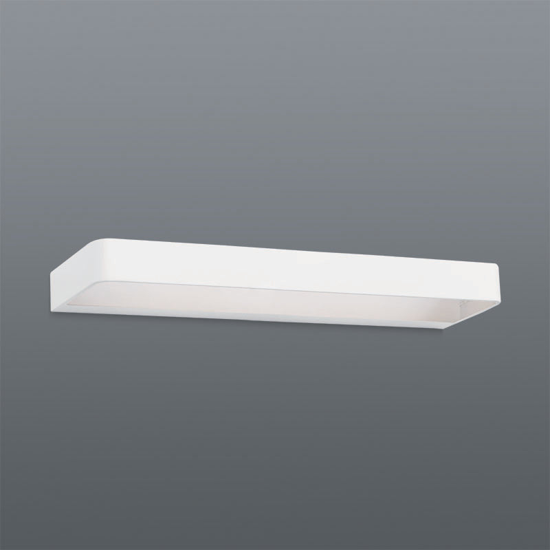 Spazio Mila Medium Aluminium 6W 650lm Warm White Wall Light