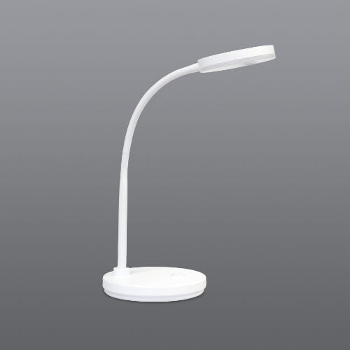 Spazio Halo LED 5.5W 500lm Warm White Aluminium Desk Lamp