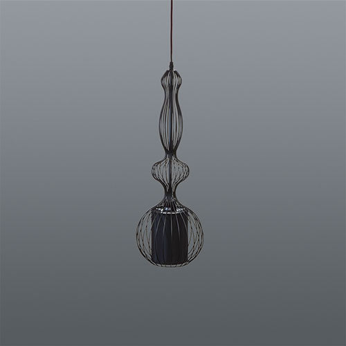 Spazio Tokyo 4 Pendant - Black