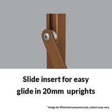 Load image into Gallery viewer, Xpanda Alu-Glide Security Gate 1800mm - Bronze
