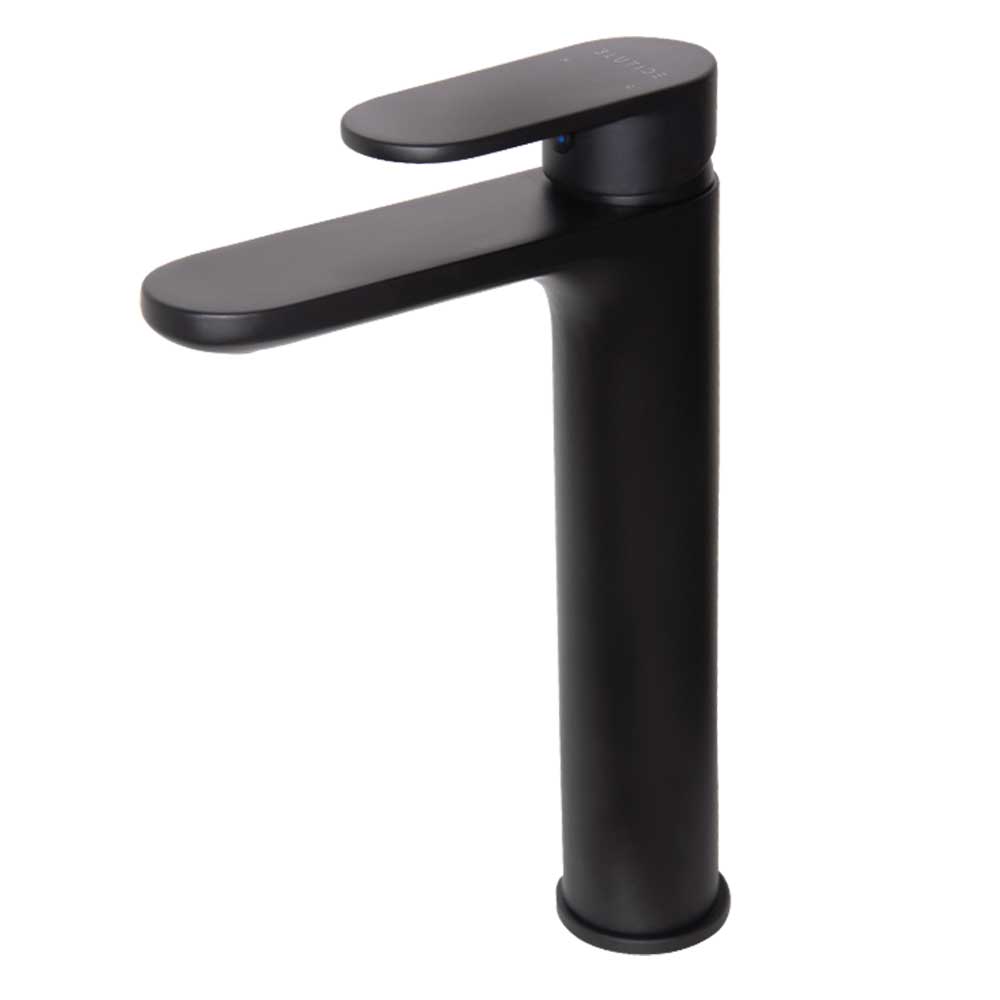 BluTide Bay Raised Basin Mixer - Black