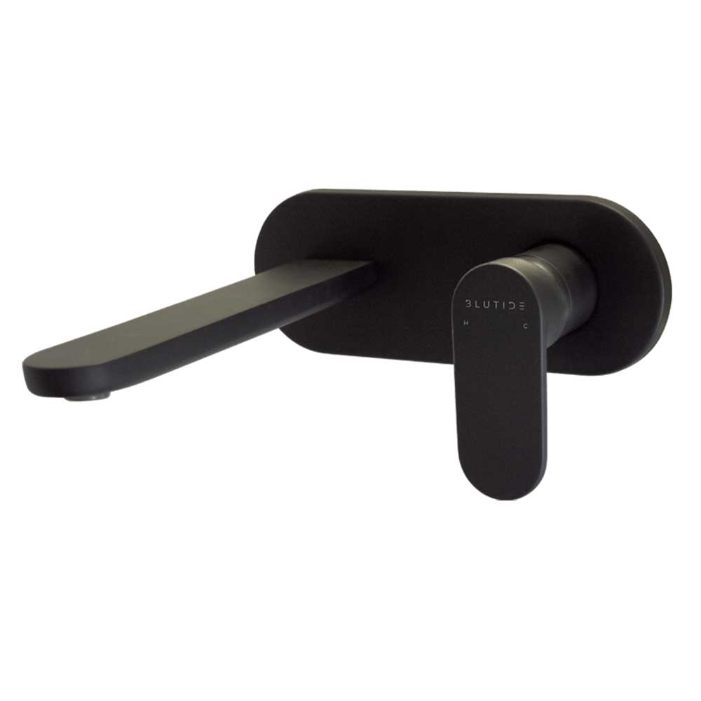 BluTide Bay Concealed Basin Mixer - Black