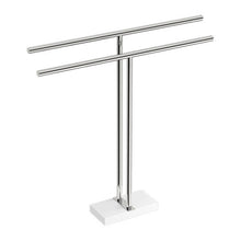 Load image into Gallery viewer, Bathroom Butler 9185 Double Towel Stand
