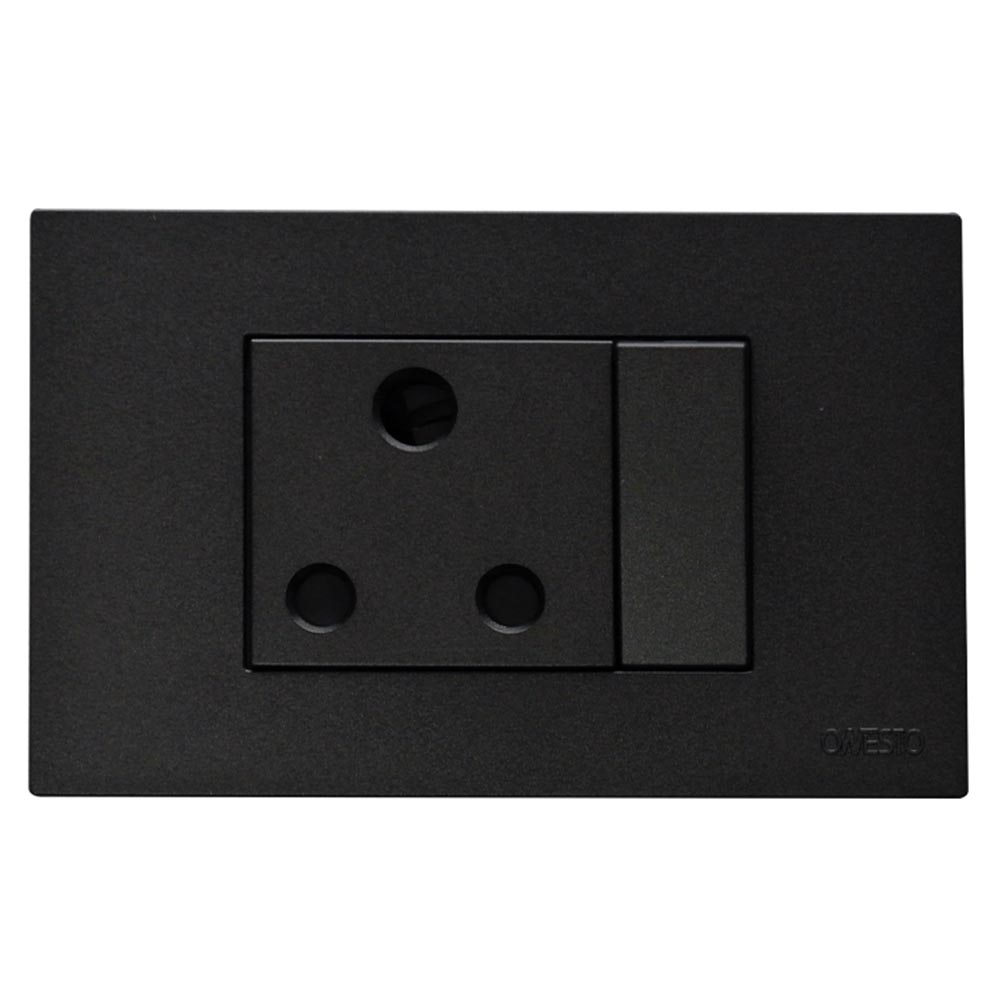 Onesto Matrix Wall Socket Horizontal RSA 2 x 4