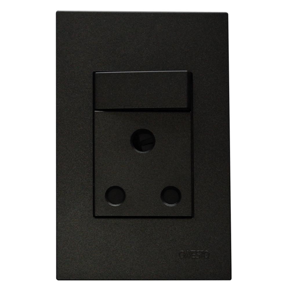 Onesto Matrix Wall Socket Vertical RSA 2 x 4