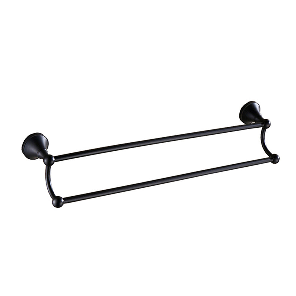 Trendy Taps Sombre Double Towel Rail