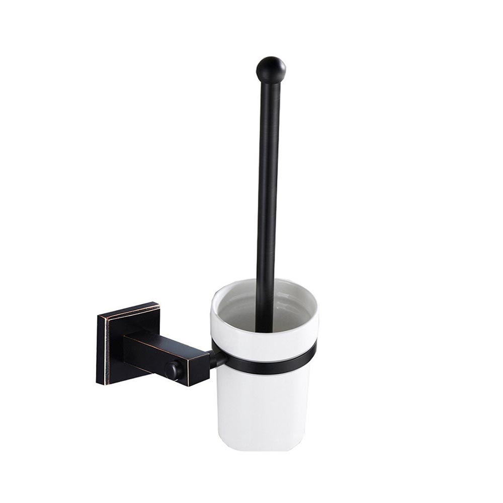 Trendy Taps SQ Toilet Brush Holder Blackened Brass