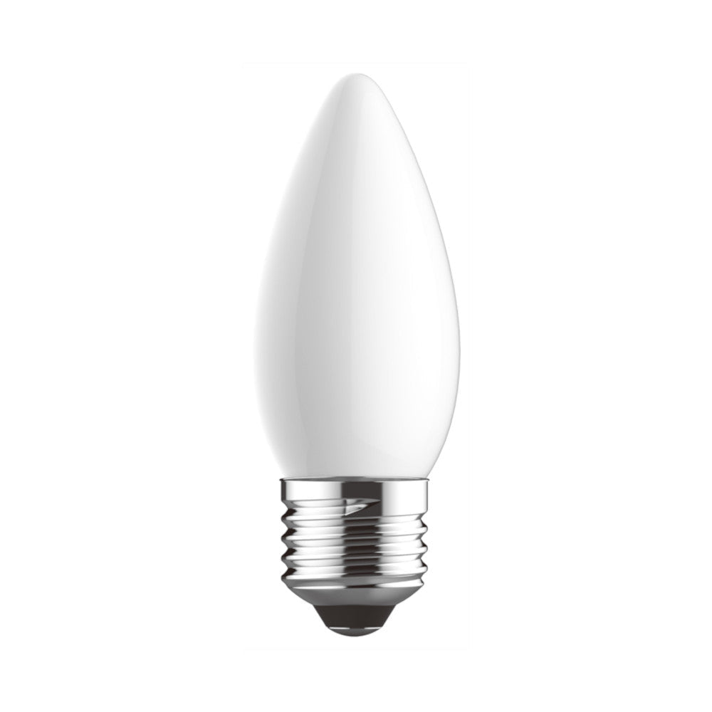 LED Candle Bulb E27 4.5W 2700K - Opal