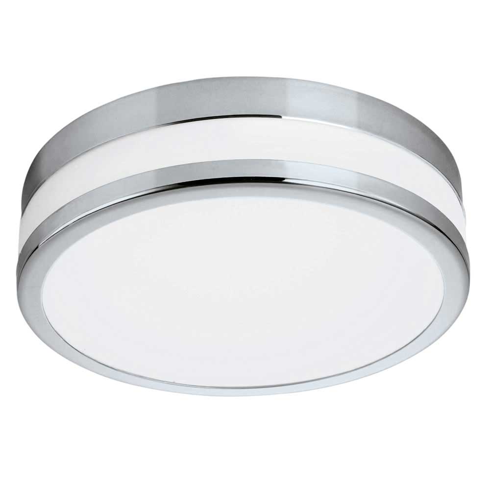 EGLO Palermo LED Ceiling Fitting 24W 2500lm 3000K - Chrome