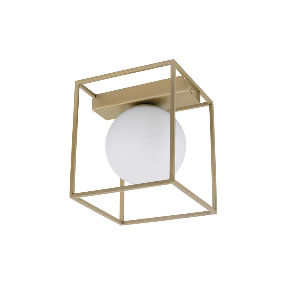 EGLO Vallaspra Ceiling Fitting 40W E14 - Champagne