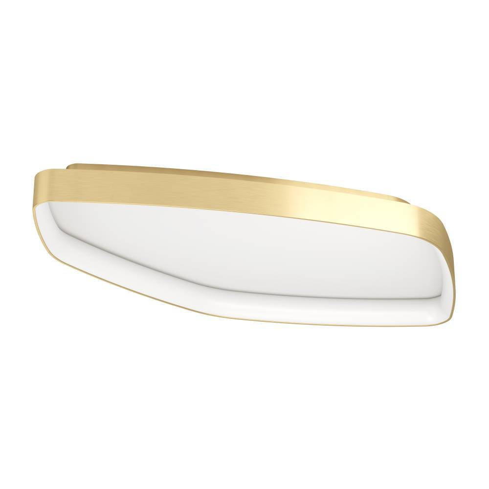 EGLO Vallerosa Dimmable Ceiling Light 3000K 3000lm - Brushed Brass