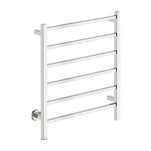 Bathroom Butler Cubic 6 Bar Straight PTS Heated Towel Rail 650mm