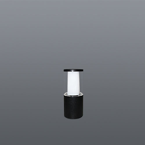 Spazio Short Carlo 3.5W 400lm CTC Resin Bollard - Black