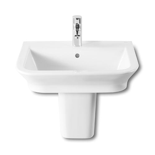 Roca Gap Wall-Hung Basin with Semi-Pedestal 60cm